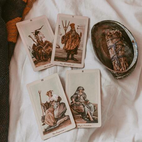 cartas del tarot para brujeria con foto